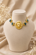 Majestic Lion Statement Choker Necklace