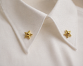 Celestial Star Collar Brooch Set – Gold Statement Lapel Pins